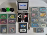 Nintendo Gameboy Advance SP AGS-101 s igrama
