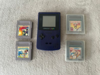 Nintendo Gameboy color sa 4 orginal igrice,potpuno ispravno