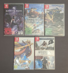 Nintendo switch igre 5 igra 100eur