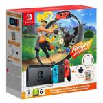 Nintendo switch konzola crveno/plava Joy-Con+Ring Fit+ kutijica