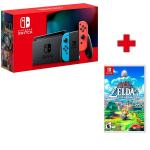 Nintendo Switch crveno-plavi V2  + igra Zelda,novo u trgovini,račun