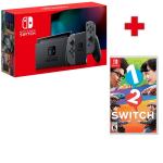 Nintendo Switch Sivi V2  + 1 2 Switch igra,novo u trgovini,račun