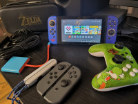 Modificiran Nintendo Switch/Dock/Punjac/20 hit igara+hrpa opreme