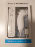 Nintendo Wii Remote Motion plus + Nunchuk  NOVO