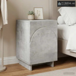 Noćni ormar Betonska siva 33,5 x 34,5 x 50 cm Konstruirano drvo - Beto