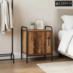 Noćni ormar Staro drvo 40 x 30 x 50 cm Konstruirano drvo - Staro drvo