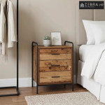 Noćni ormar Staro drvo 48 x 36,5 x 60 cm Konstruirano drvo - Staro drv
