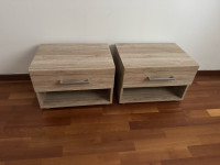 2x Noćni ormarići