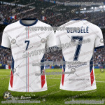 Dembele- Francuska dres,sve veličine od dječjih pa do 6XL. Novo!