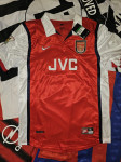 Dennis Bergkamp Arsenal 97/98 nogometni dres vel Xl