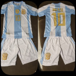 DJECJI DRESOVI - KOMPLET ( DRES + HLACICE) - MESSI - ARGENTINA!