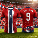 Haaland- Norveška dres,sve veličine od dječjih pa do 6XL. Novo!