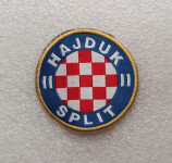 Hajduk Split platnena vezena oznaka