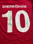 Man Utd private collection signed jersey Teddy Sheringham #10