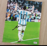 Messi autogram