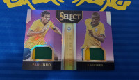 Trading Worn material card Brazil Paulinho Ramires panini kartica