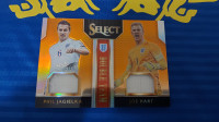 trading Worn material card England Jagielka Joe Hart panini kartica