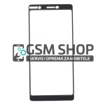 Zaštitno kaljeno staklo Nokia 7 Plus Silk Print crno