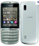 Nokia asha 300 srebrena