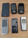 Nokia, Sony Erikson, LG