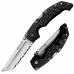 COLD STEEL Voyager Large Tanto Point Full Serrated Edge PREKLOPNI NOŽ