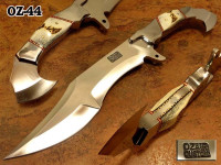 Nož OZAIR CUSTOM KMA-NIGHT RIDER AXE BOWIE D2 -USA
