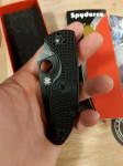 Spyderco Tenacious Lightweight Black Plain preklopni nož