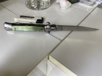 Stari nož patent skakavac zelena ručka