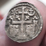 04 SLAVONSKI DENAR, BANOVAC, LADISLAV, 1272-90. G., B - L, EHSz 15