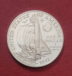 1 DOLLAR 1992/SREBRO 26.73g./0.900/SAD/KOLUMBOVO PUTOVANJE