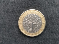 1 euro France 1999.