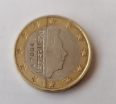 1 € Luksemburg 2004.