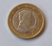 1 € Latvija 2014.