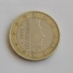 1 € Luksemburg 2011.