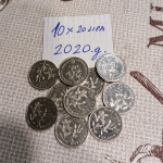 10 kovanica
 od 20 lipa
 - 2020.g 
stanje  - iz opticaja - nema