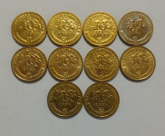 10 lipa 2021. kovanice, 10 komada