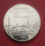 10 MARKKAA 1971/SREBRO 24.20g./0.500/FINSKA