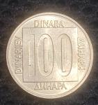 100 Dinara SFRJ 1989.