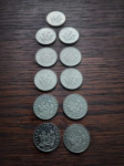 11 kovanica od 50 lipa razne godine sve 5e ili razne zamjene šaljem hp