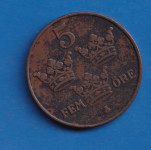 1162 - ŠVEDSKA 5 ORE 1919