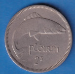1225 - IRSKA  2 FLORIN 1963