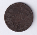 1235 - ITALY 10 CENTIMU 1867