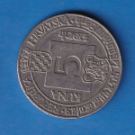 1301 - HRVATSKA 5 KUNA SENJSKI MISAL  ODLIČNA