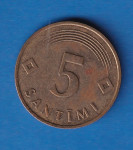 1463 - LITVA  5 SANTIMI 1992