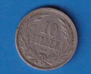 1513 - Austrougarska AUSTRIA  10 FILLER 1908