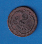 1528 - Austrougarska Mađarska 2 HELLER 1911