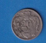 1546 - Austrougarska AUSTRIJA 20 HELLER 1907