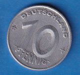 1831 - DDR NJEMAČKA 10 PFENNING 1949