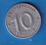 1832 - DDR NJEMAČKA 10 PFENNING 1950