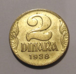 2 Dinara 1938